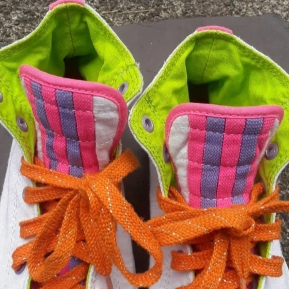 Converse Chuck Taylor's Multi Color High Top Sneakers Size 5